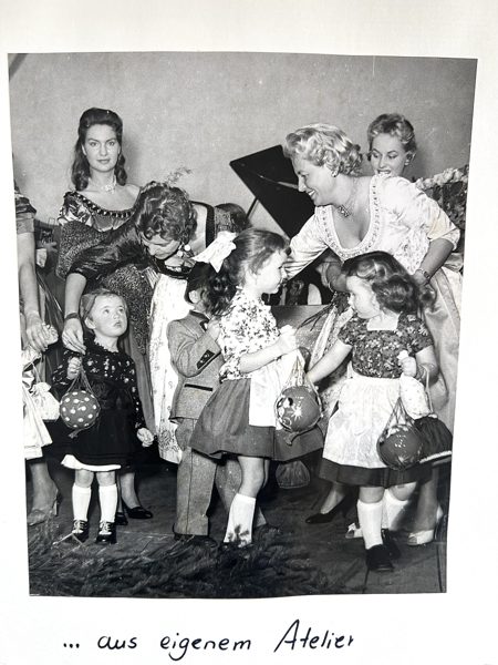 Aus dem eigenen Atelier — Aufnahme aus dem Familienalbum