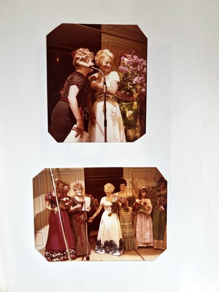 Eine Bühne für die Trachtenmode — Aufnahme aus dem Familienalbum